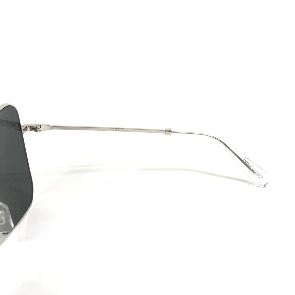 Swarovski Sunglasses SK7008 400187 Shiny Silver Clear Sparkly Crystals 57-19-140